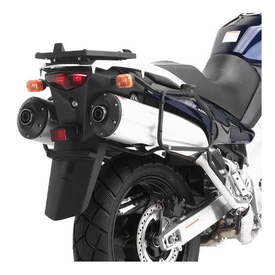 Supports valises Givi Monokey PL528 Kawasaki 1000 KLV Versys Suzuki 1000 V Strom