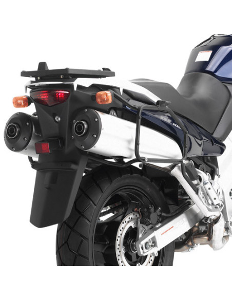 Supports valises Givi Monokey PL528 Kawasaki 1000 KLV Versys Suzuki 1000 V Strom