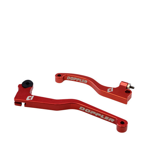 Jeu de leviers DOPPLER Derbi Senda DRD Pro CNC Rouge