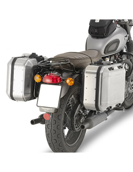 Supports valises Givi Monokey PL6410 Triumph 1200 Bonneville 2016-2025