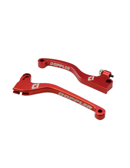 Jeu de leviers DOPPLER Sherco SE / SM CNC Rouge (J.JUAN)