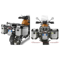 Supports valises Givi Monokey Trekker Outback PL684CAM BMW R 1200 GS-Adventure 2004-2013