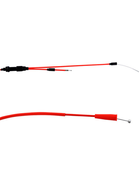 Câble de gaz DOPPLER Teflon Sherco SE-R / SM-R / HRD Rouge