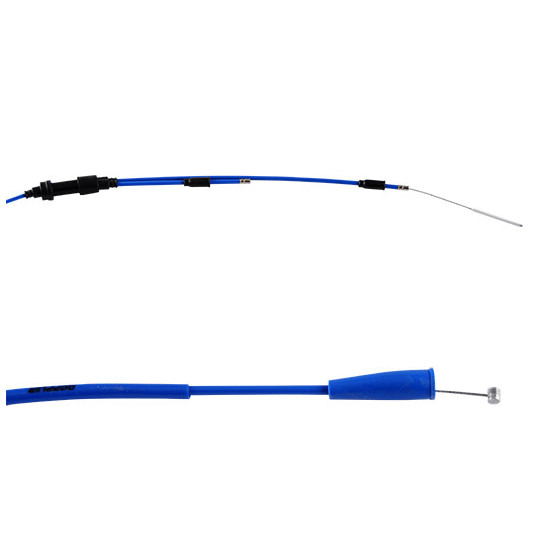 Câble de gaz DOPPLER Teflon Sherco SE-R / SM-R / HRD Bleu