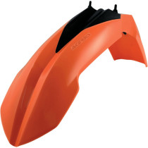 Garde boue avant - Orange - ACERBIS KTM 65 SX 2012-2015