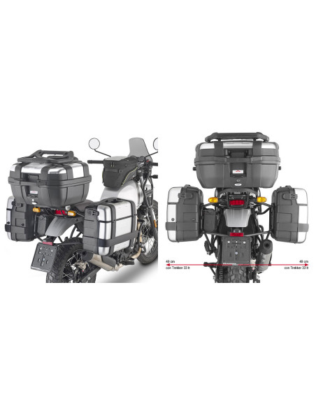 Supports valises Givi Monokey PL9054 Royal Enfield Himalayan 2021-2022