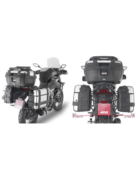 Supports valises Givi Monokey - Retro Fit VOGE VALICO 500 DS 2021