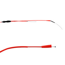 Câble de gaz DOPPLER Teflon Derbi Senda euro 2 Rouge