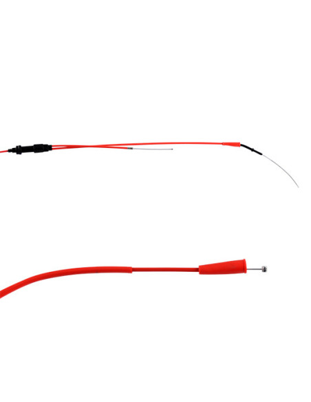Câble de gaz DOPPLER Teflon Derbi Senda euro 2 Rouge