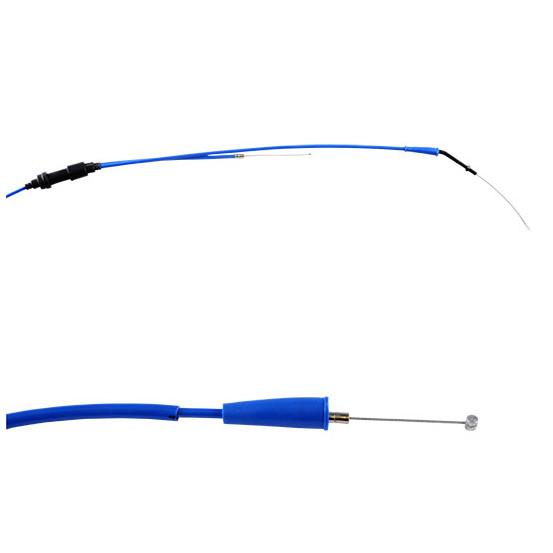 Câble de gaz DOPPLER Teflon Derbi Senda euro 2 Bleu