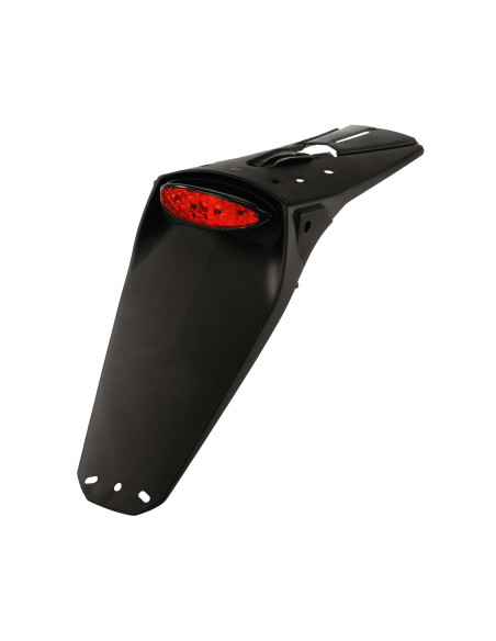 Bavette arrière LED ACERBIS angle 30 degrés Noir