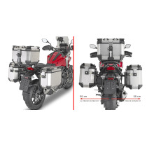 Supports valises Givi Monokey PLO1192CAM Honda NC 750 X 2025-2026