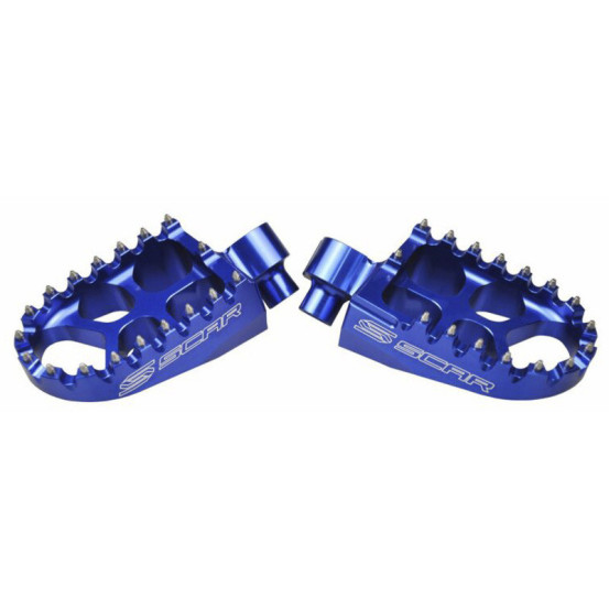 Repose pieds SCAR Standard Husqvarna 701 KTM 690 Bleu