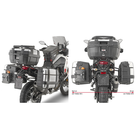 Supports valises Givi Monokey PLO2145MK Yamaha 700 Ténéré 2021-2024