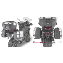 Supports valises Givi Monokey PLO2159MK Yamaha Tracer 9 Tracer 9 GT Tracer 9 GT 2021-2024