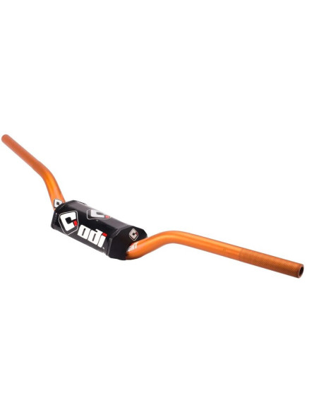 Guidon Motocross 28,6mm ODI Flight High 628 KTM Orange