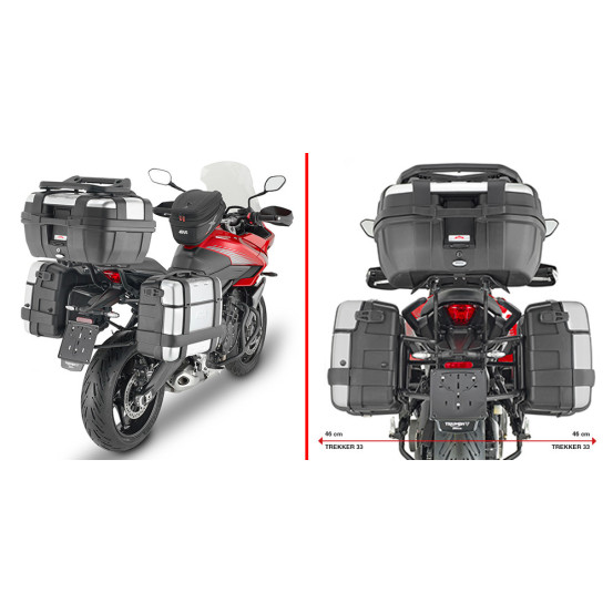 Supports valises Givi Monokey TRIUMPH TIGER SPORT 660 2022