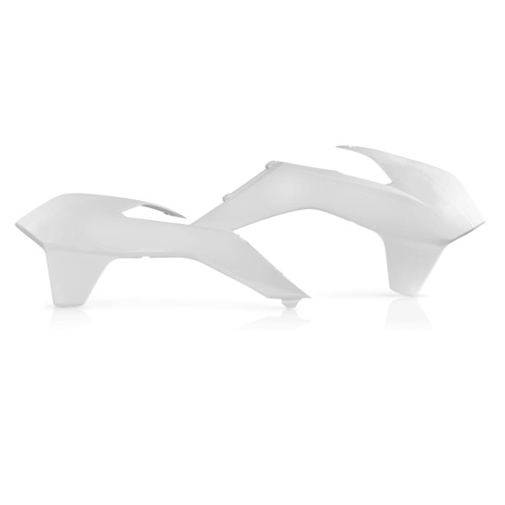 Ouies de radiateurs - Blanc - ACERBIS KTM 125/200/250/300 EXC 250/350/400/450/500 EXCF 125/150/250 SX 250/350/450 SXF