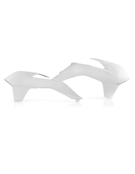 Ouies de radiateurs - Blanc - ACERBIS KTM 125/200/250/300 EXC 250/350/400/450/500 EXCF 125/150/250 SX 250/350/450 SXF