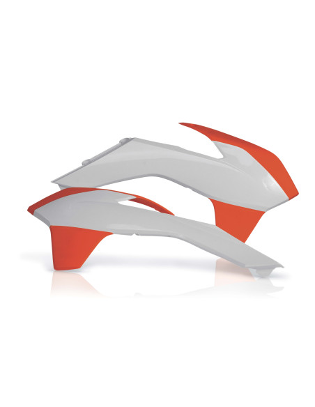 Ouies de radiateurs - Orange - ACERBIS KTM 125/200/250/300 EXC 250/350/400/450/500 EXCF 125/150/250 SX 250/350/450 SXF