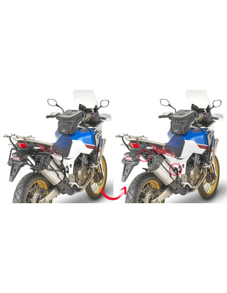Supports valises Givi Monokey PLR1161 Honda 1000 CRF Africa Twin Adventure 2018-2019