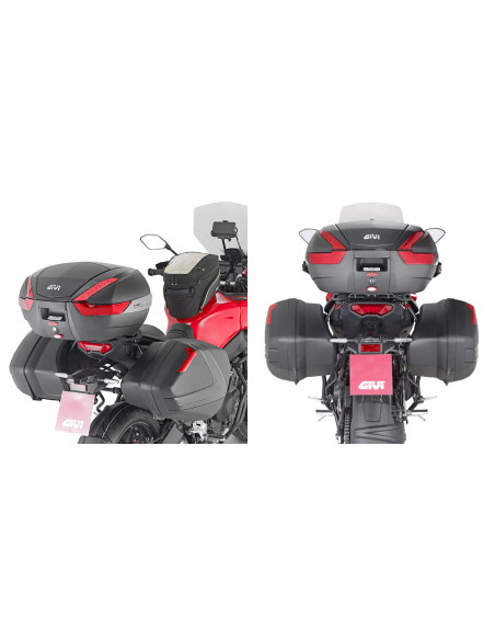 Supports valises Givi Monokey PLX2159 Yamaha Tracer 9 - Tracer 9 GT 2021-2024