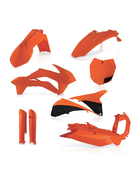 Kit plastiques complet - Orange - ACERBIS KTM 125/150/250 SX 2013-2014 250/450/505 SXF 2013-2014