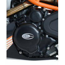 Protection de carter R&G RACING gauche noir - KTM 390 Duke
