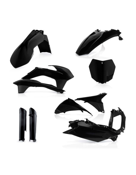 Kit plastiques complet - Noir - ACERBIS KTM 125/150/250 SX 2013-2014 250/450/505 SXF 2013-2014