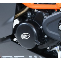 Protection de carter gauche noir R&G RACING - KTM RC 125-200