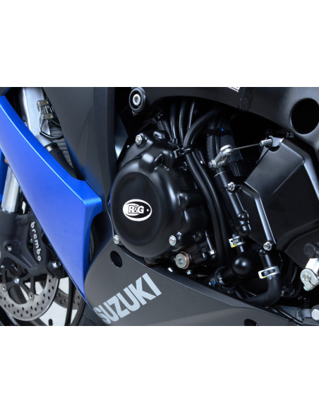 Protection de carter gauche R&G RACING noir - SUZUKI GSX1000S