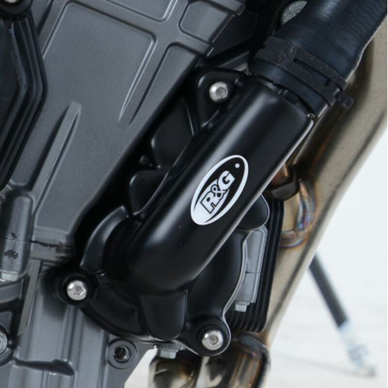 Protection de carter droit (pompe à eau) R&G RACING noir - KTM Duke 790