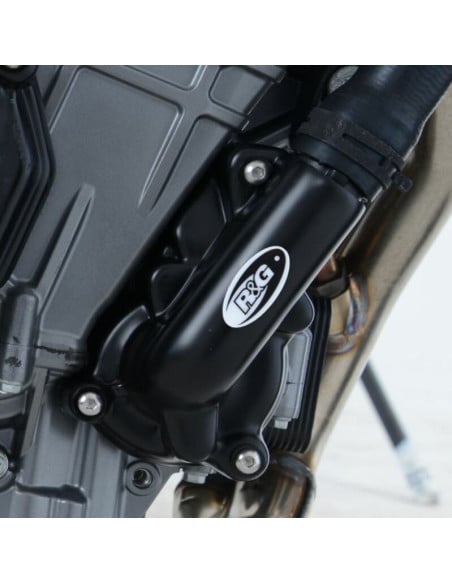 Protection de carter droit (pompe à eau) R&G RACING noir - KTM Duke 790