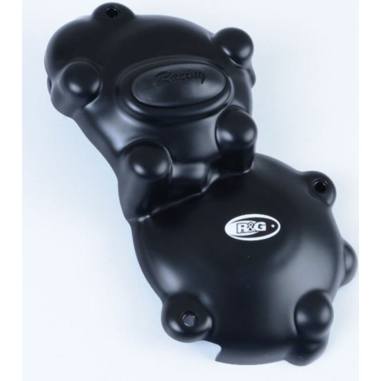 Protection de carter gauche (démarreur) R&G RACING Race Series noir - SUZUKI 600 GSR