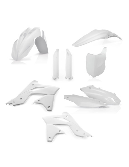 Kit plastiques complet - Blanc - ACERBIS Kawasaki 250 KXF 2013-2016