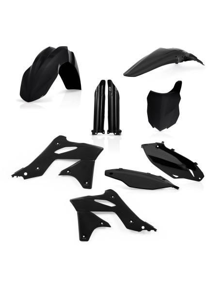 Kit plastiques complet - Noir - ACERBIS Kawasaki 250 KXF 2013-2016