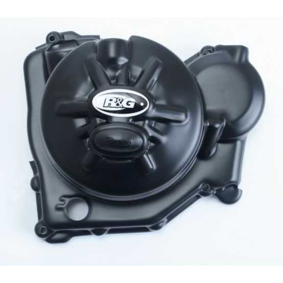 Protection de carter gauche R&G RACING Race Series noir - APRILIA RSV4