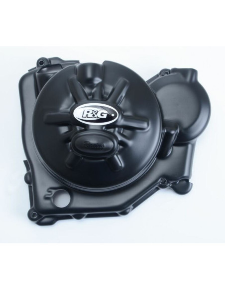 Protection de carter gauche R&G RACING Race Series noir - APRILIA RSV4