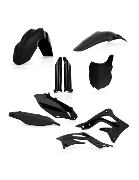 Kit plastiques complet - Noir - ACERBIS Kawasaki 450 KXF 2013-2015