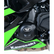 Protection de carter gauche R&G RACING Race Series noir - KAWASAKI