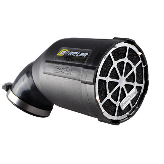 Filtre à air DOPPLER Air System Noir D.48mm pour carburateur type PWK / POLINI CP