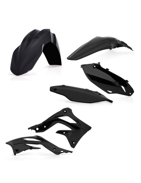 Kit plastiques - Noir - ACERBIS Kawasaki 450 KXF 2013-2015