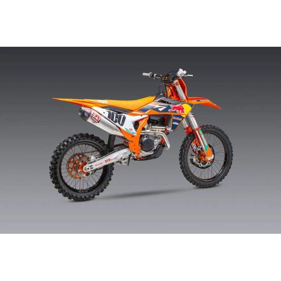 Ligne complète YOSHIMURA RS12 Signature series Aluminium/carbone KTM 450 SX F HUSQVARNA 450 FC 2023