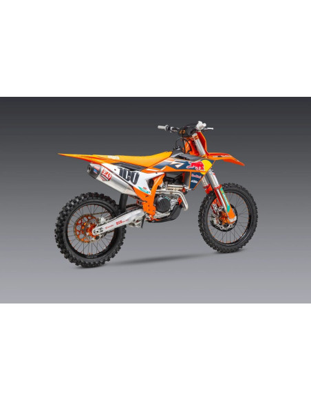 Ligne complète YOSHIMURA RS12 Signature series Aluminium/carbone KTM 450 SX F HUSQVARNA 450 FC 2023