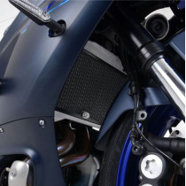 Protection de radiateur R&G RACING titane - YAMAHA R7
