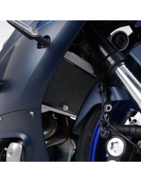 Protection de radiateur R&G RACING titane - YAMAHA R7