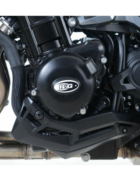 Protection de carter gauche R&G RACING noir - KAWASAKI Z900