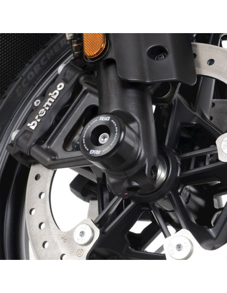 Protections de fourche R&G RACING - noir - HARLEY DAVIDSON Pan America 1250 Special