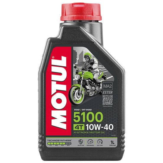 MOTUL 5100 10w40 huile moteur 4T 1 litre