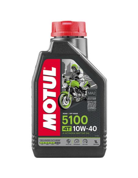 MOTUL 5100 10w40 huile moteur 4T 1 litre